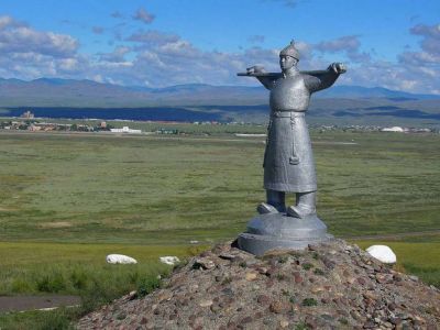 Памятник чабану Кадарчы. Тува Памятник чабану Кадарчы. Тува